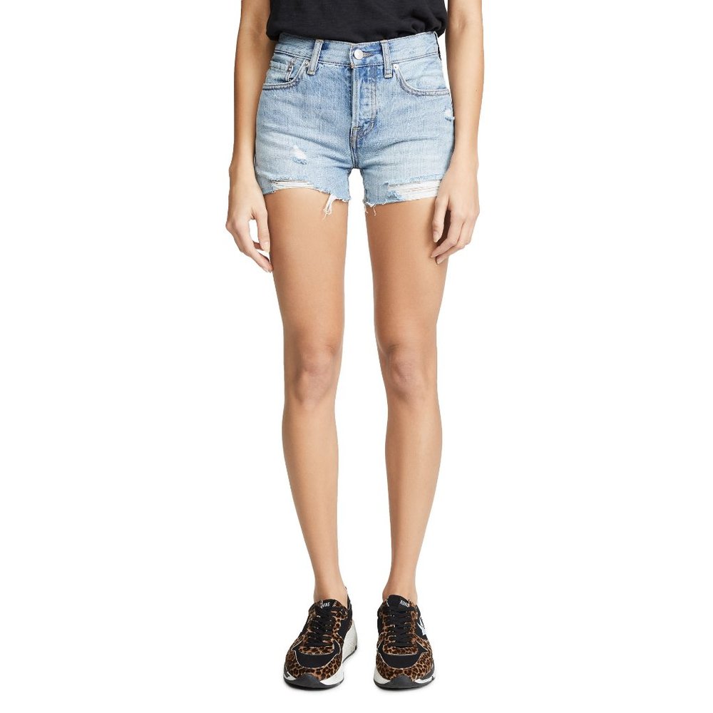 Free People Sofia Shorts in Waves